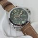 Panerai Luminor GMT Replica watch Green Dial Leather strap 44mm(2)_th.jpg